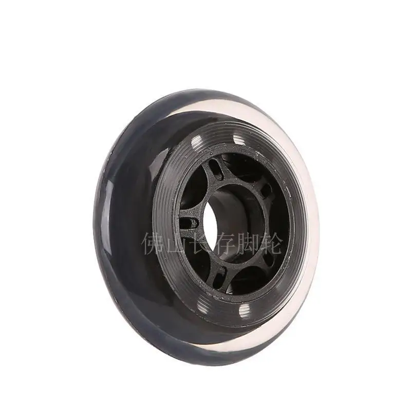 4 Pcs/lot Silent Caster 2.5/3inch Single Wheel/diameter Size 50/65/75mm&skate/skateboard Wheel Baby Wheel Training Wheel