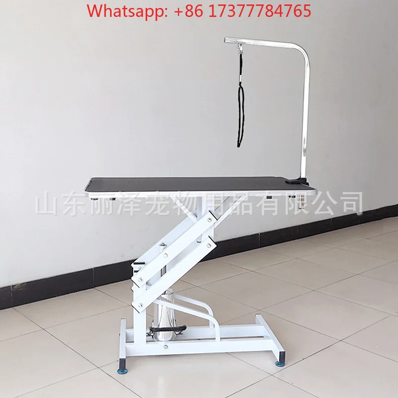 Hydraulic lift  table mzy-002 pet dog dog teddy able boom bracket hair dryer