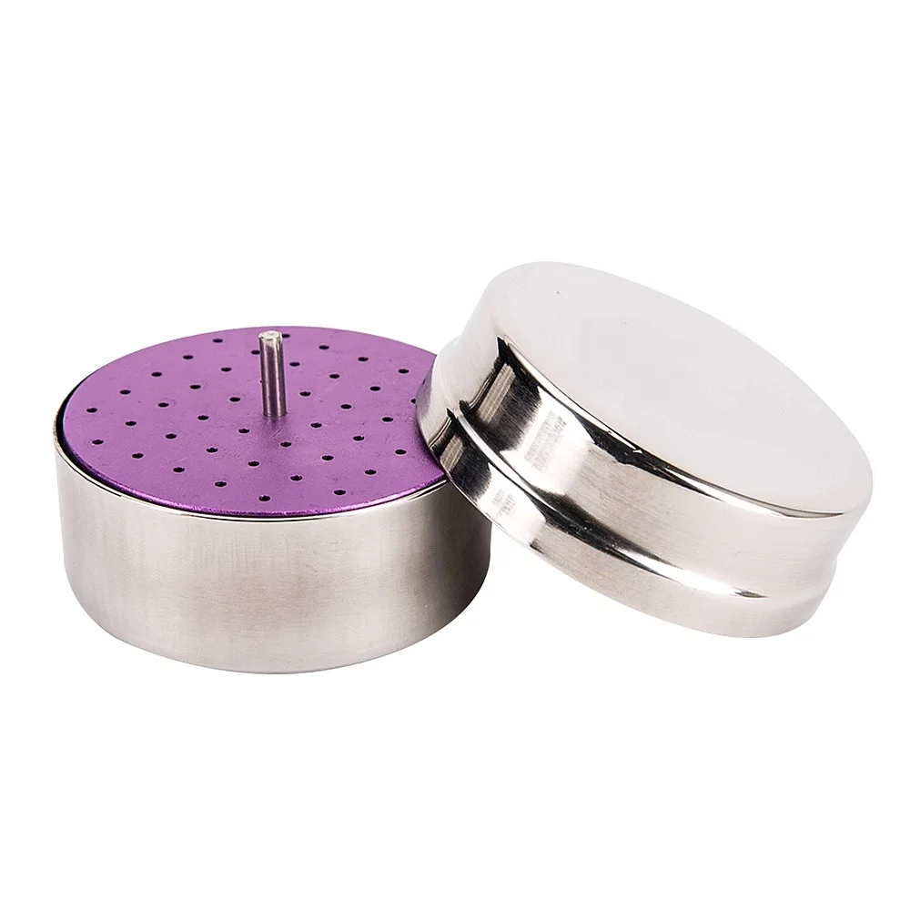 Stainless Steel Circular Alveolar Disinfection Root Canal Tendon Dredging Disinfection Box