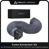 Creality Fume Extraction Kit Efficient Ventilation for 3D Printer Enclosure with Fan Interface and Laser Engraver Enclosure