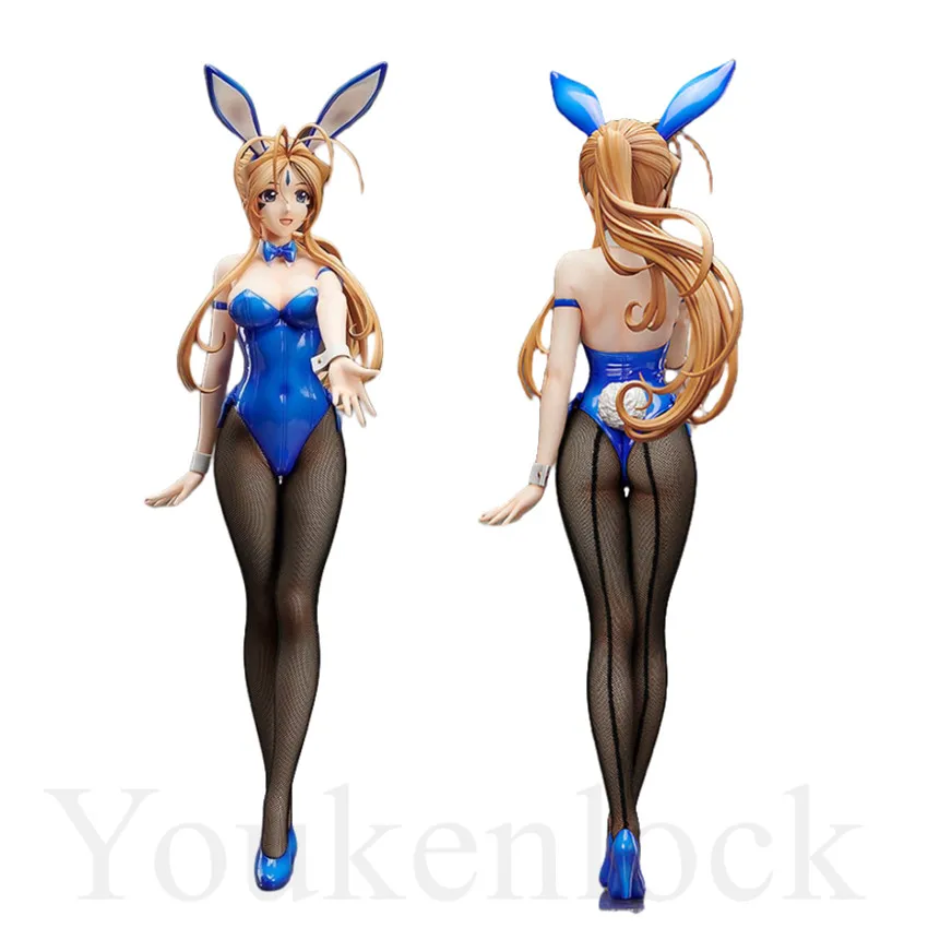 Tenchi 45CM B-style Oh My Goddess Belldandy Bunny Girl Anime Figure PVC