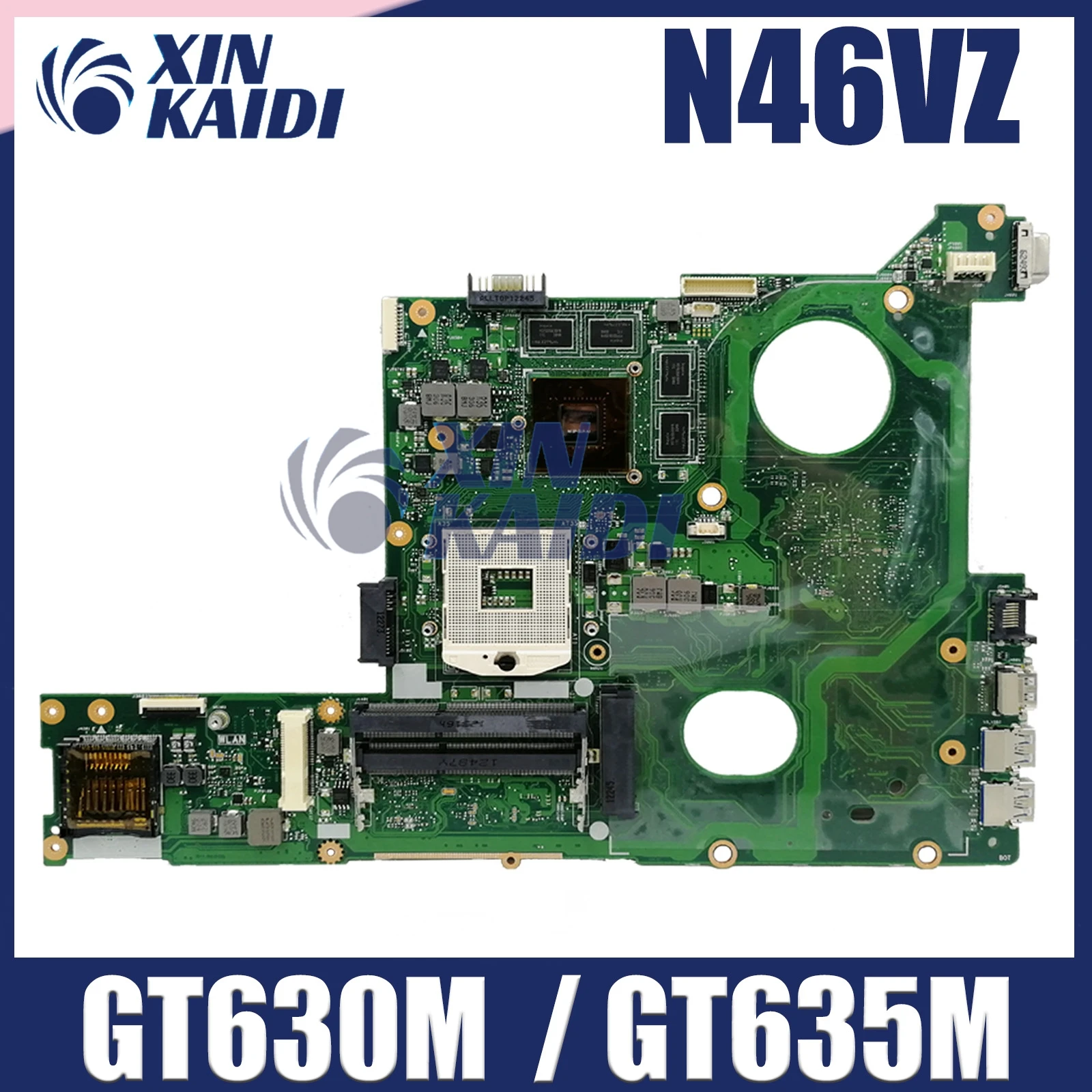 

N46VB N46VZ Laptop Motherboard GT630M GT635M DDR3 For ASUS N46VB N46VZ N46VJ N46VM N46VV N46VB Mainboard 100 Test OK