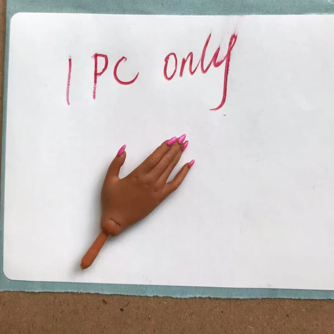 1/6 Puppe Ersatz Hände Mit Nagellack Puppe Teile Weiß Braun Schwarz Farbe Hände LOL Kleine Schwester Puppe Teile – Detail 32