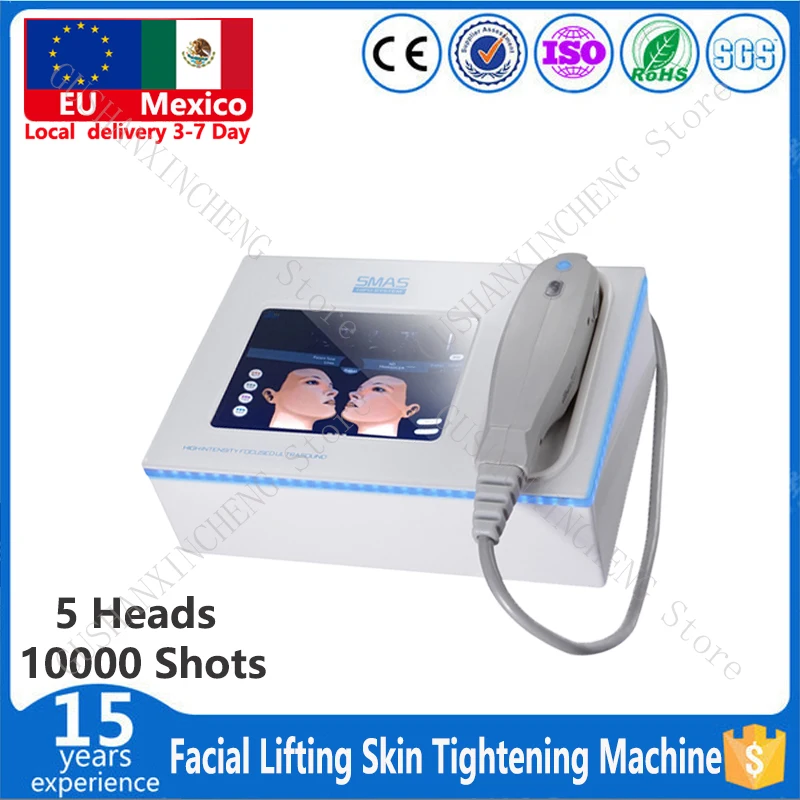 Draagbare Mini Face Lifting Machine SMAS Gezichtsverstrakking Huidverstrakking Lichaam Afslanken Huidverzorgingsapparatuur