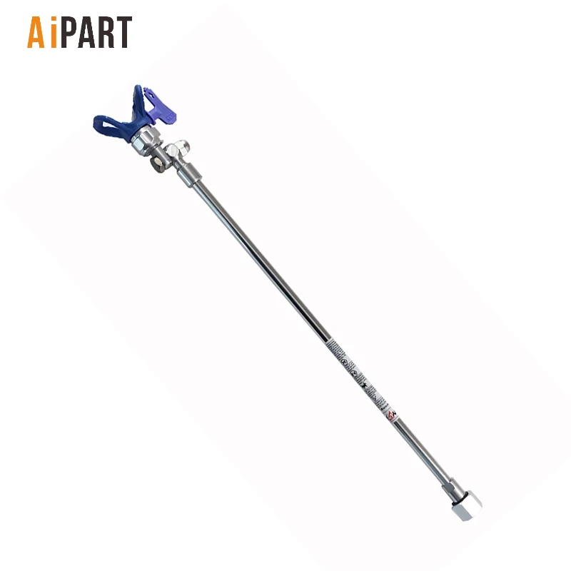 

Swivel Airless Paint Sprayer Gun Extension Pole 50CM 30CM 517 tips and Tip guard 7/8" Pole head angles for paint machine