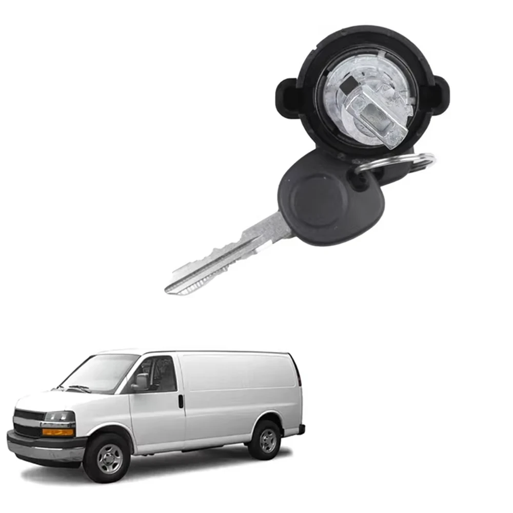 ​ Cylindre de serrure de contact et clés de rechange 12472980 15815961 LS1012C US287L pour Chevrolet Astro Express Silverado Tahoe