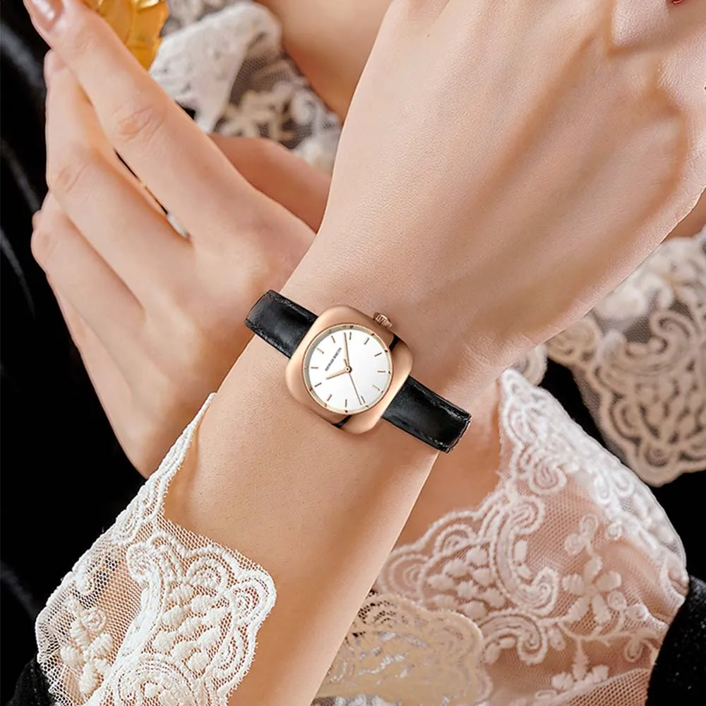 Hannah Martin Women's Brand Watches Japanese Movement Trendy Fashion Minimalist Quartz Ladies' Watches Women's Wristwatches