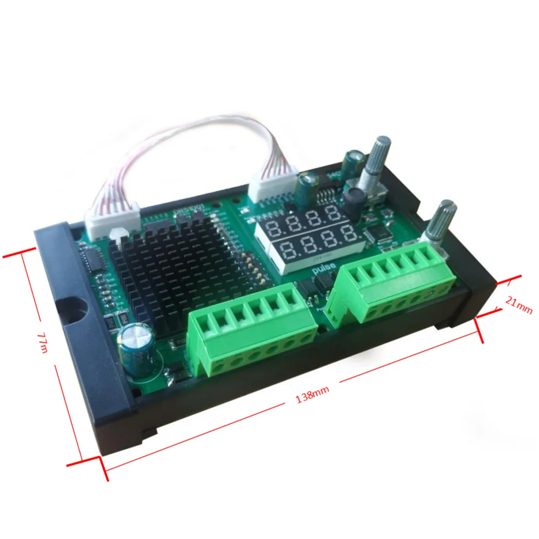 

IO54C01 DR51D01 3A 42 57 86 Stepper Motor Forward and Reverse Controller Limit Angle Pulse Speed Drive Module Programmable PLC