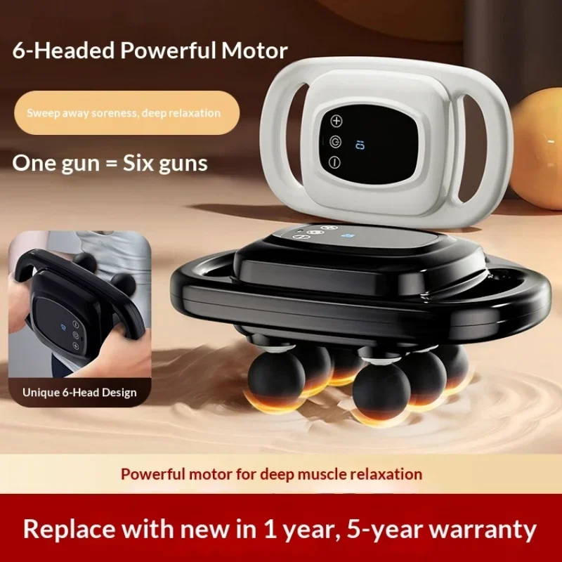 

Fascia gun Massage gun Meridian and muscle massage Eelectric-powered Women's massage 30kg pounding force 6-year warranty