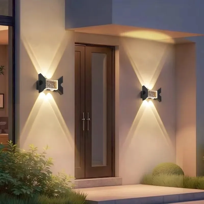 

Outdoor IP65 Waterproof Wall Lamp Garden Villa Atmosphere Lighting 60 Degree Beam Angle 3000K/4000K/6000K Warm White 6W CRI85
