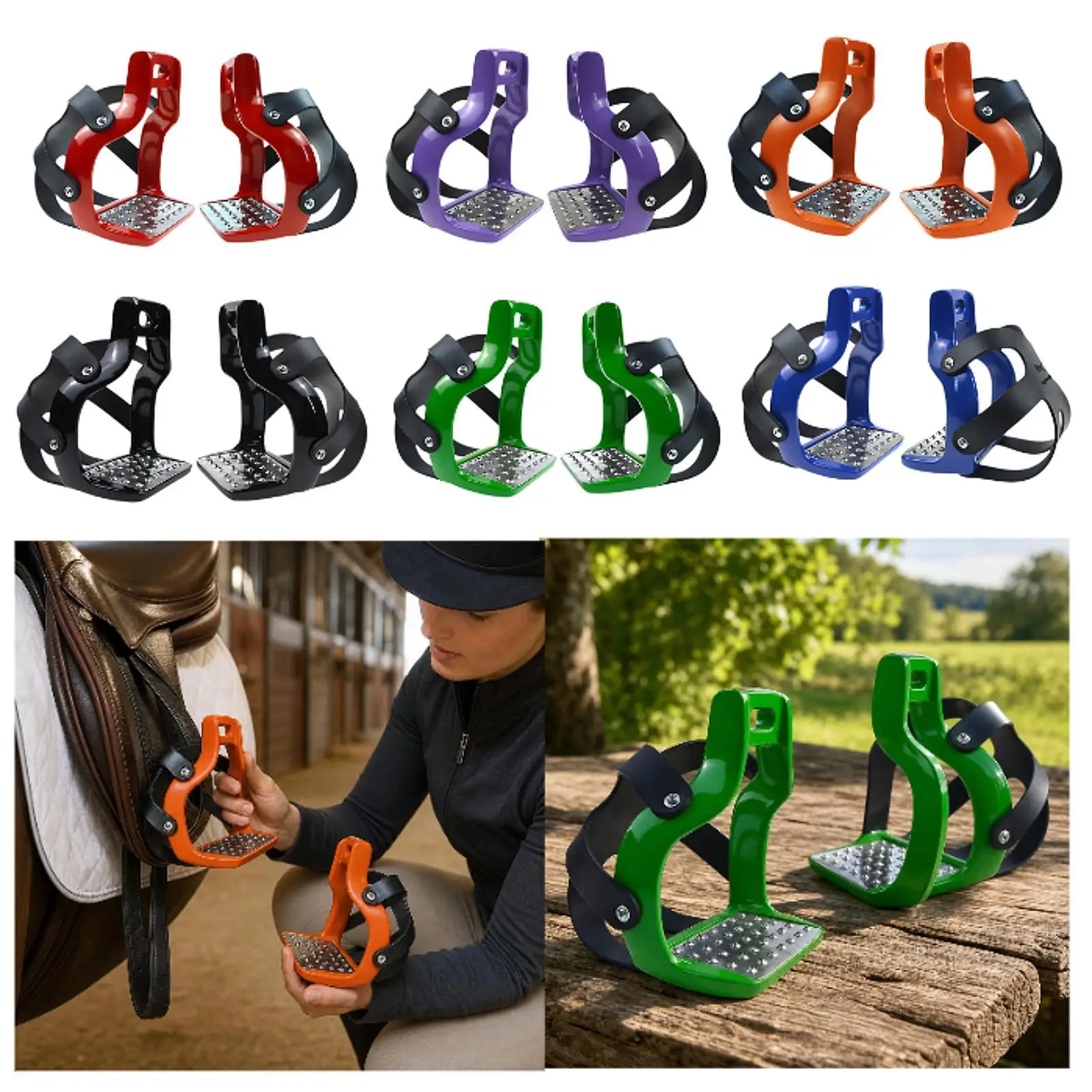 lightweight-wide-track-horse-riding-stirrups-durable-aluminum-anti-slip-pad-accessories-for-equestrian