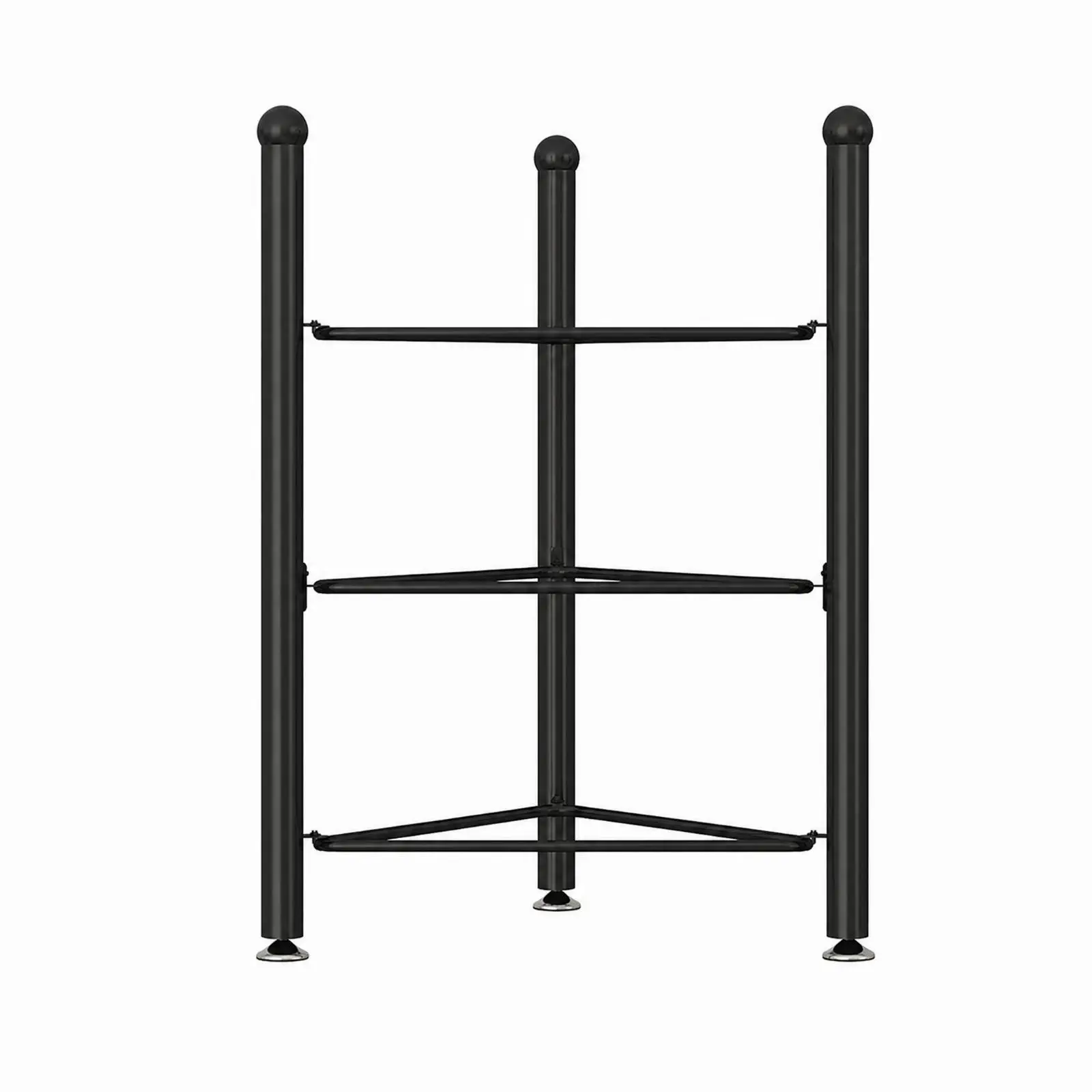 Fitness Equipment Organizer Vertical Multi-Level Exercise Ball Rack Freestanding Balance Ball Holder for Gym Storage Corner