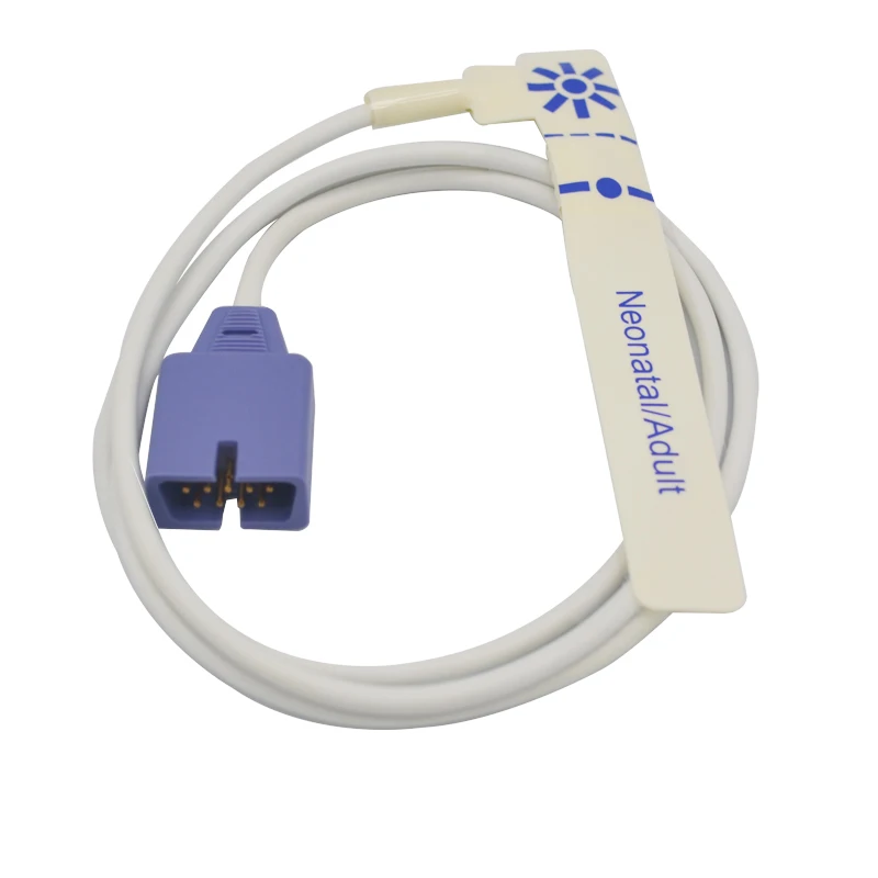 

Suitable for Mindrays Nellcor 9-pin encryption disposable oxygen probe SPO2 adult non-woven fabric