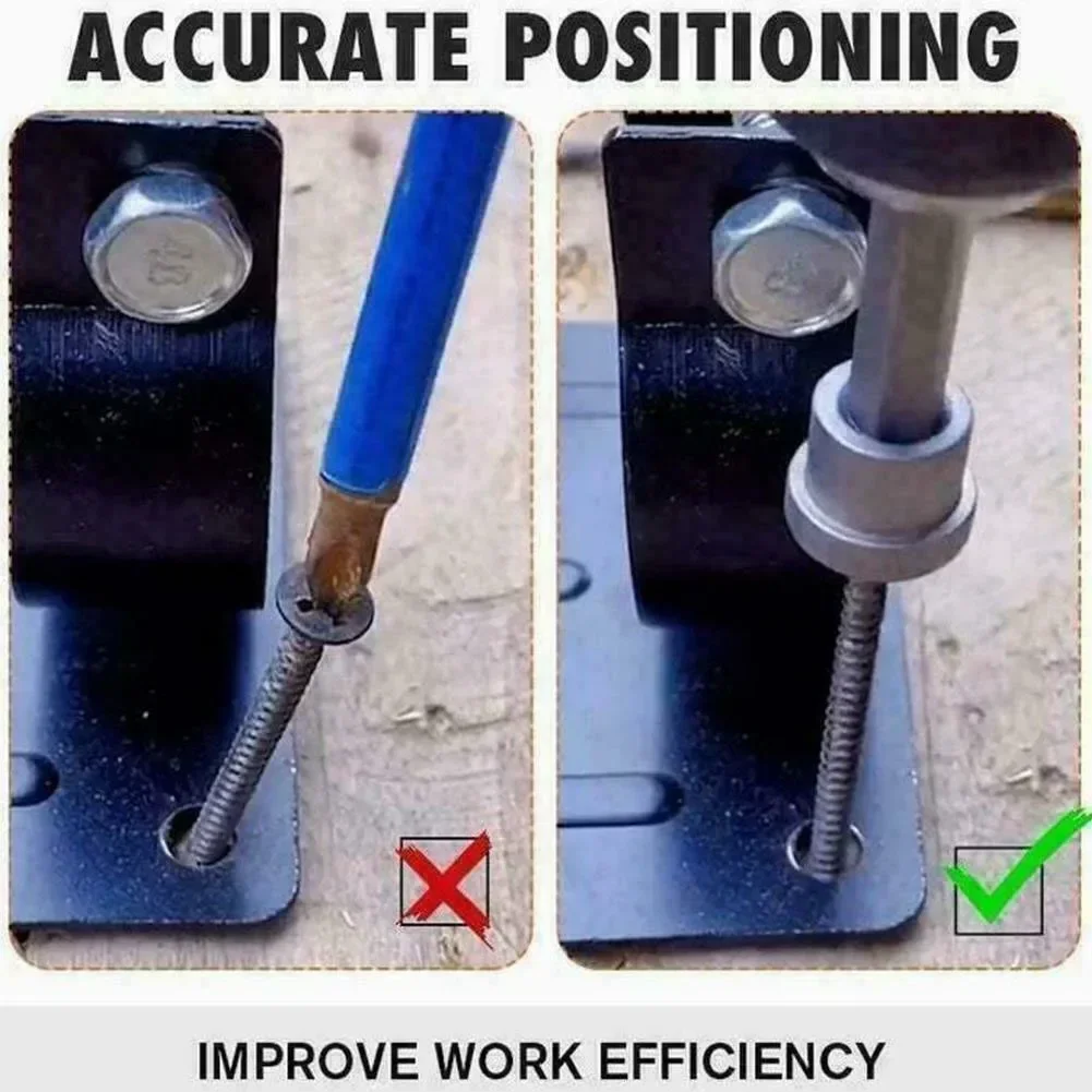 1/2pcs Gipskarton position ierung Schrauben dreher Bits mit Magnet ring 1/4 Zoll Sechs kant schaft Schrauben Position ierung Chargen kopf für die Holz bearbeitung