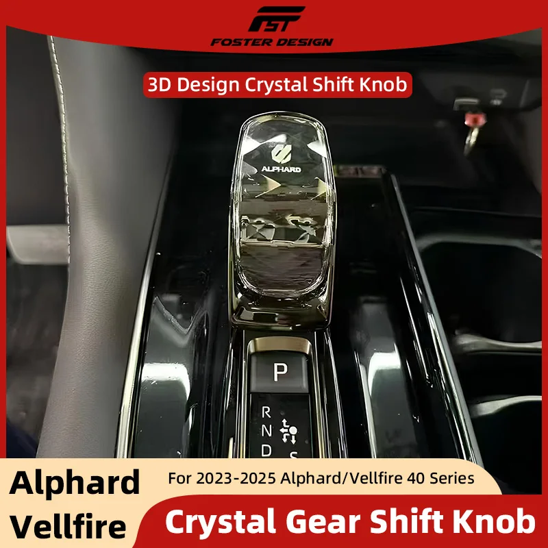

OEM Crystal Gear Shift Knob For Alphard Vellfire 40 Series AH40 Replacement Crystal Shift Knob Head Accessories
