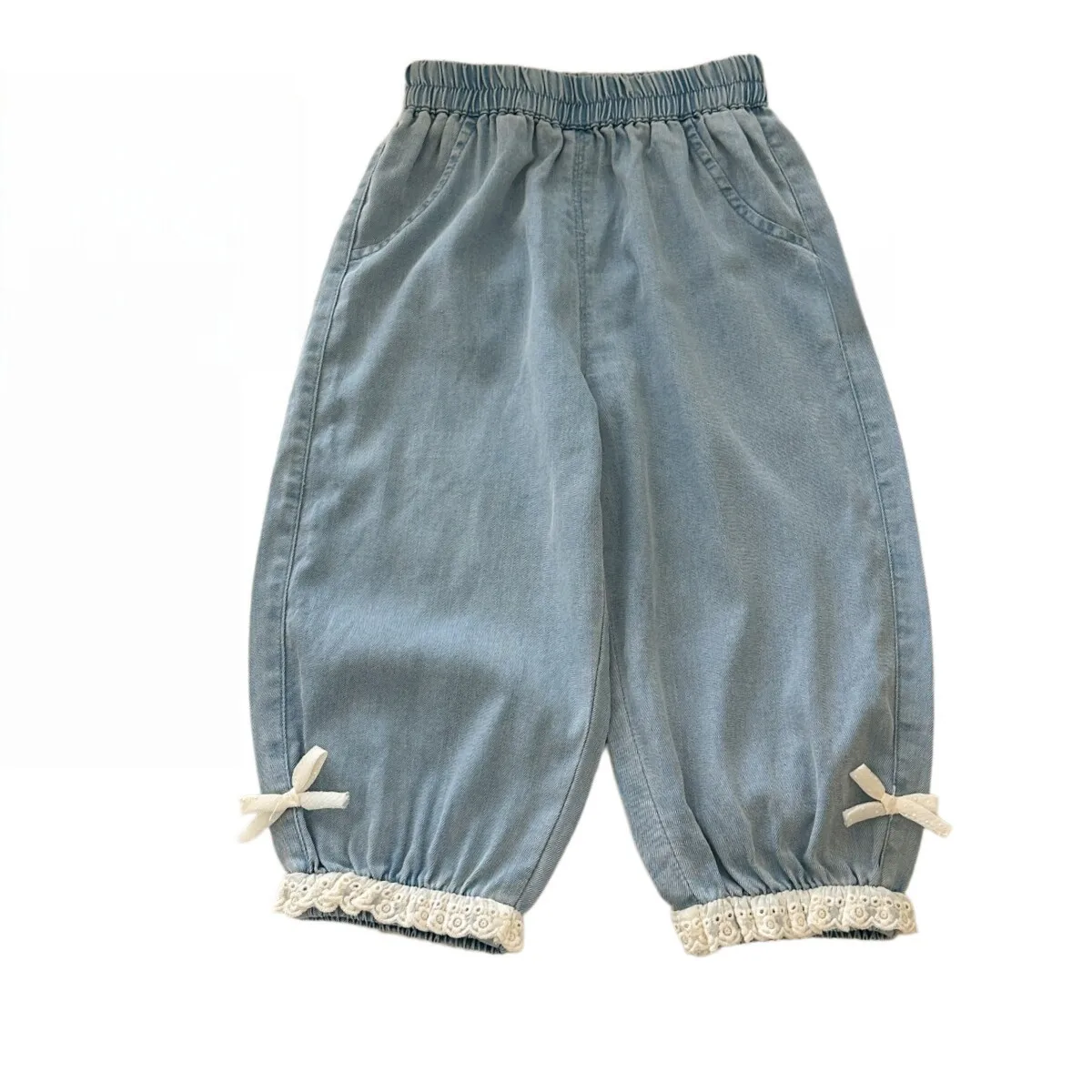Pants 2026 New Girl Tassel Jeans with A Western Style Loose Lantern Pants Versatile for Daily Fashion and Versatile