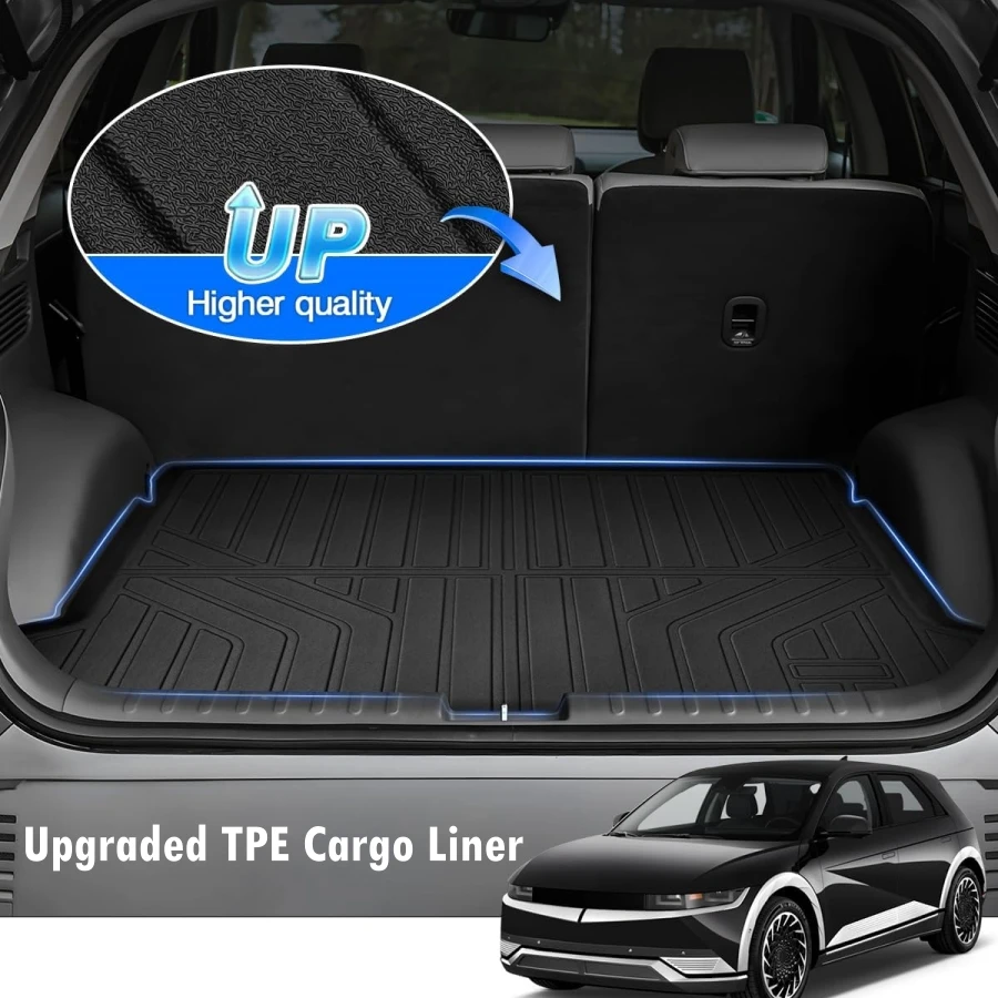 TPE Trunk Cargo Liner Fits for Hyundai Ioniq 6 & Ioniq 5 2025 2023 2024 Accessories All Weather Protection Trunk Mat for Ioniq 6