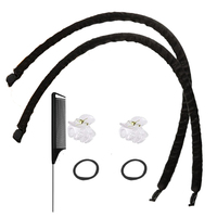 Mini Thin Heatless Hair Curling Headband Effortless Overnight Curls for Lazy Girls Soft Waves with No Heat & Button Hair Band