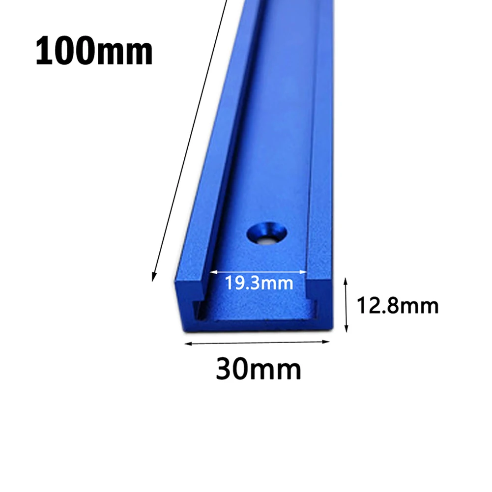 

Tool T Track 100-500mm 1pcs 30mm And Blue For Miter Bar Slider Slot Miter Track T-tracks Table Woodworking Bench