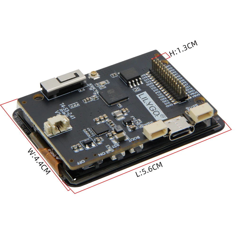 T4-S3 Development Board 2.41-inch AMOLED Touch Display RGB Screen Dual-Core LX7 Microprocessor ESP32-S3 WIFI Bluetooth