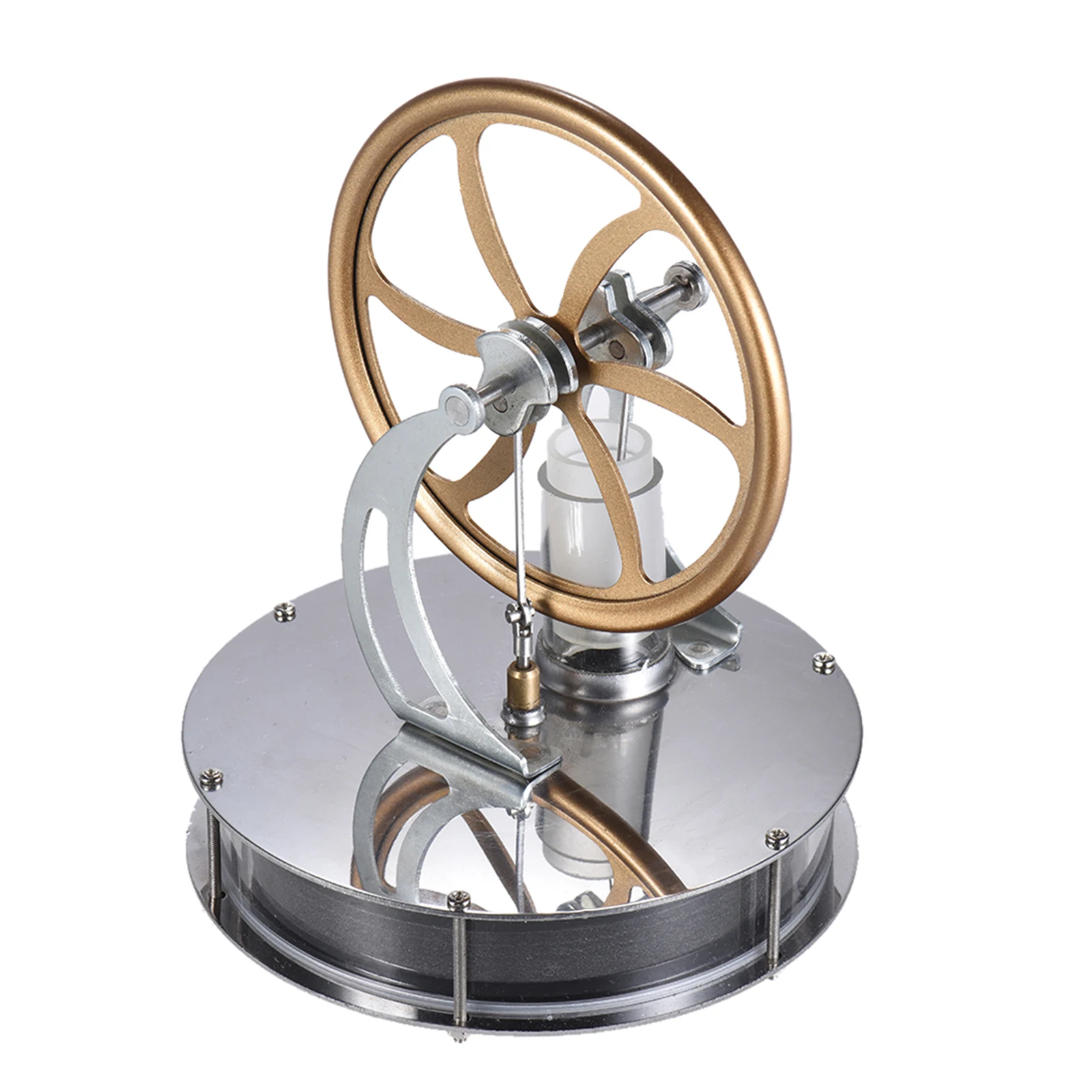 Kids Teachers Low Temperature Stirling Engine Motor Model Heat Steam Learning Education Tool to understand the working principle