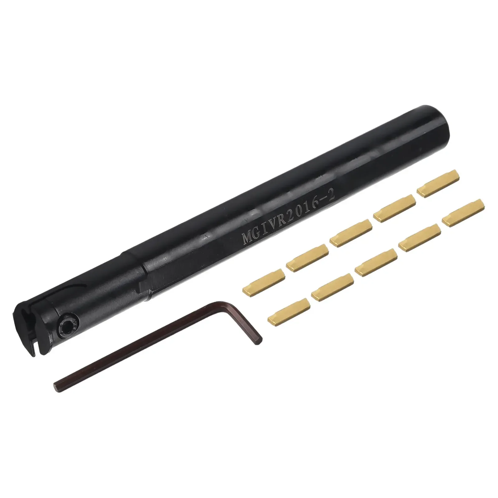 

Right Hand Turning Tool Holder Metalworking Wear-resistant Wrench Inserts Lathe MGMN200 Replacement Equipment Useful