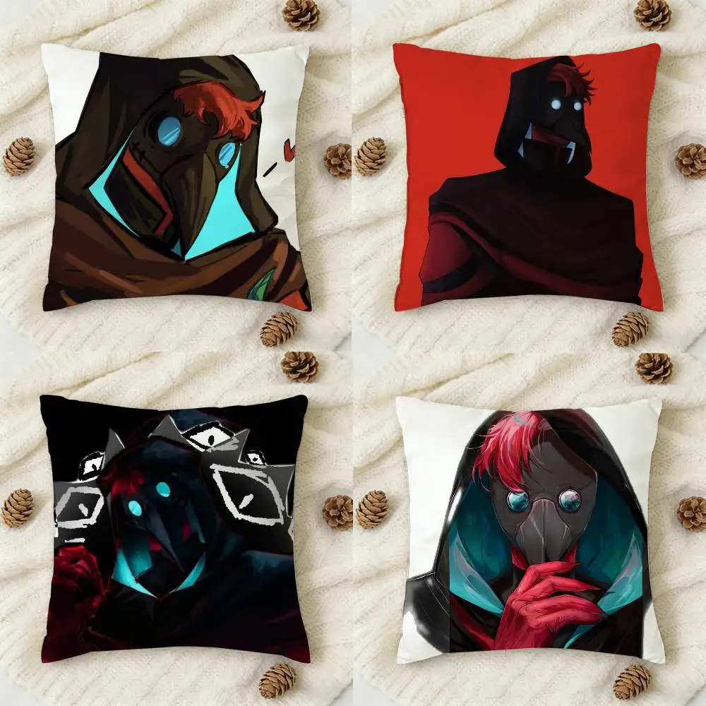 

The Doctor Double-sided Printed Square Decorative Cushion Cover for Sofa Living Room Home Decor