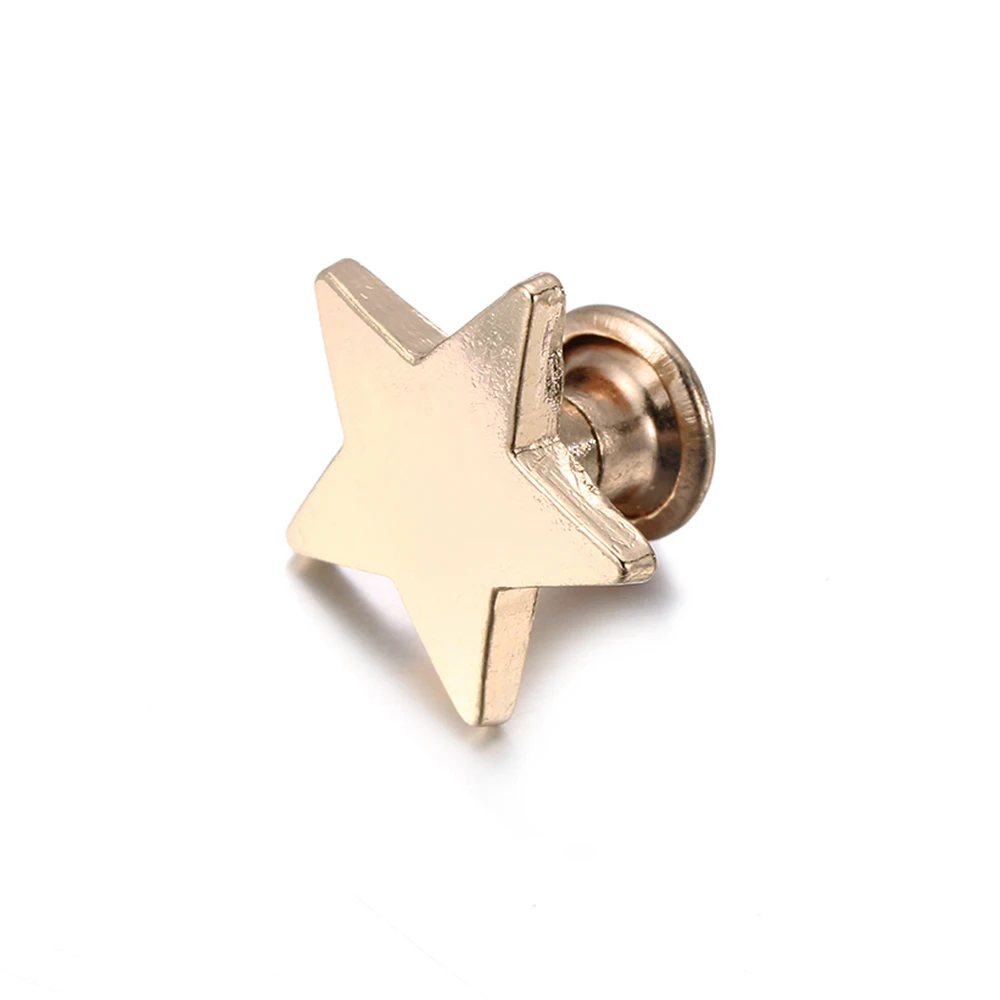 10sets(20pcs) Shoes Decoration DIY Scrapbooking Cloth Button Garment Stars Rivets