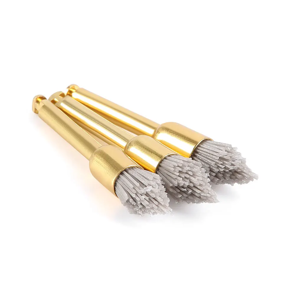 10PCS AZDENT Dental Polieren Pinsel Aluminium Oxid Siliziumkarbid Polieren Prophy Pinsel Werkzeug für Contra Winkel Handstück – Detail 12