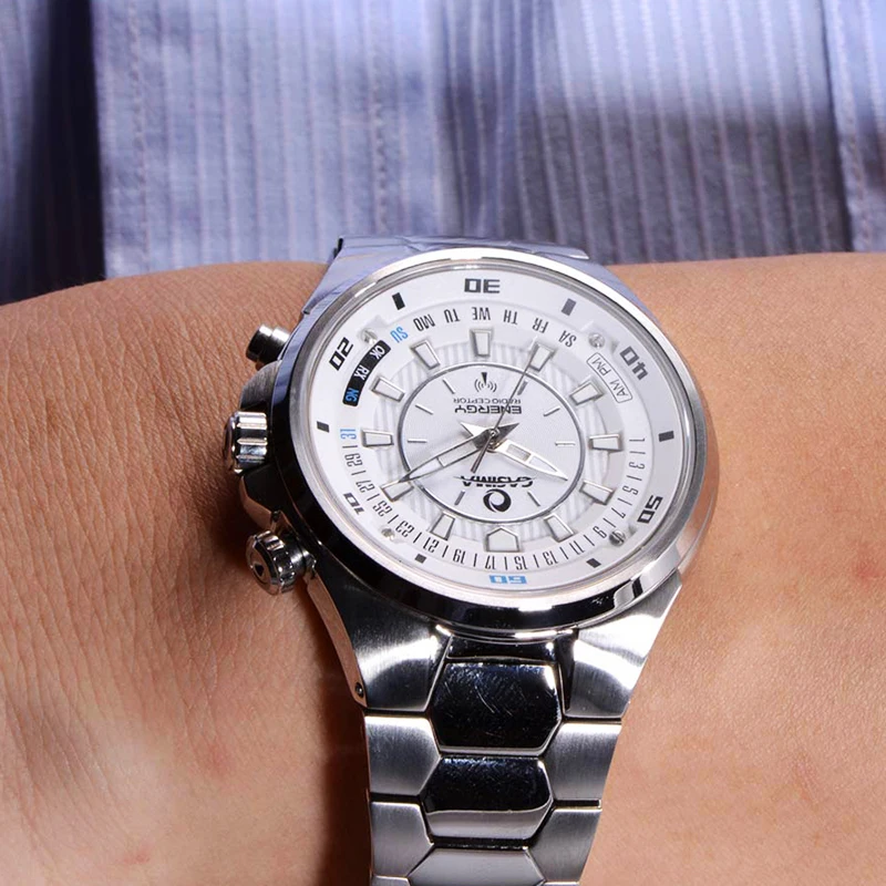 CASIMA Kasman-남성용 쿼츠 손목시계, 심플 트렌드 크로노그래프, 다용도, 방수, 야광, 모델 ER-9102-994