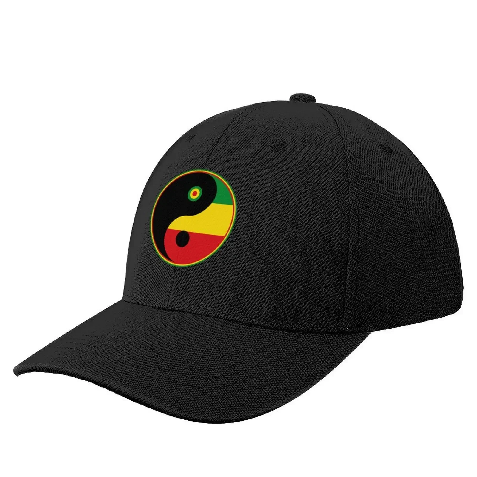 

Rasta Yin Yang Tao Symbol Baseball Cap tactical cap custom caps Unique hats For Girls Men's