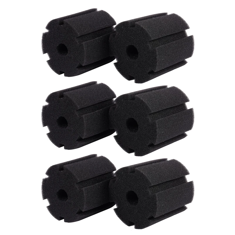 6X Replacement Sponge Filter For XY-380 Black