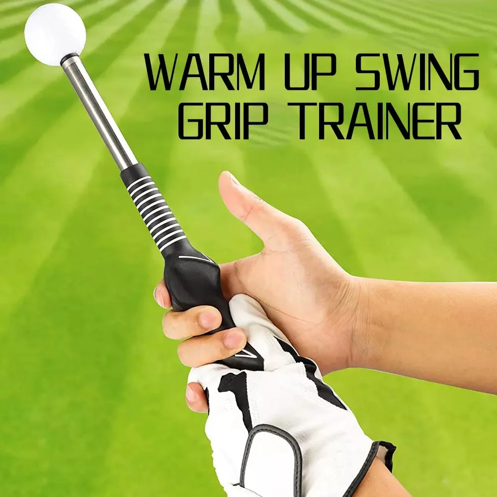 Retractable Golf Swing Training Aids Telescopic Golf Grip Trainer for Warm Up and Tempo Training