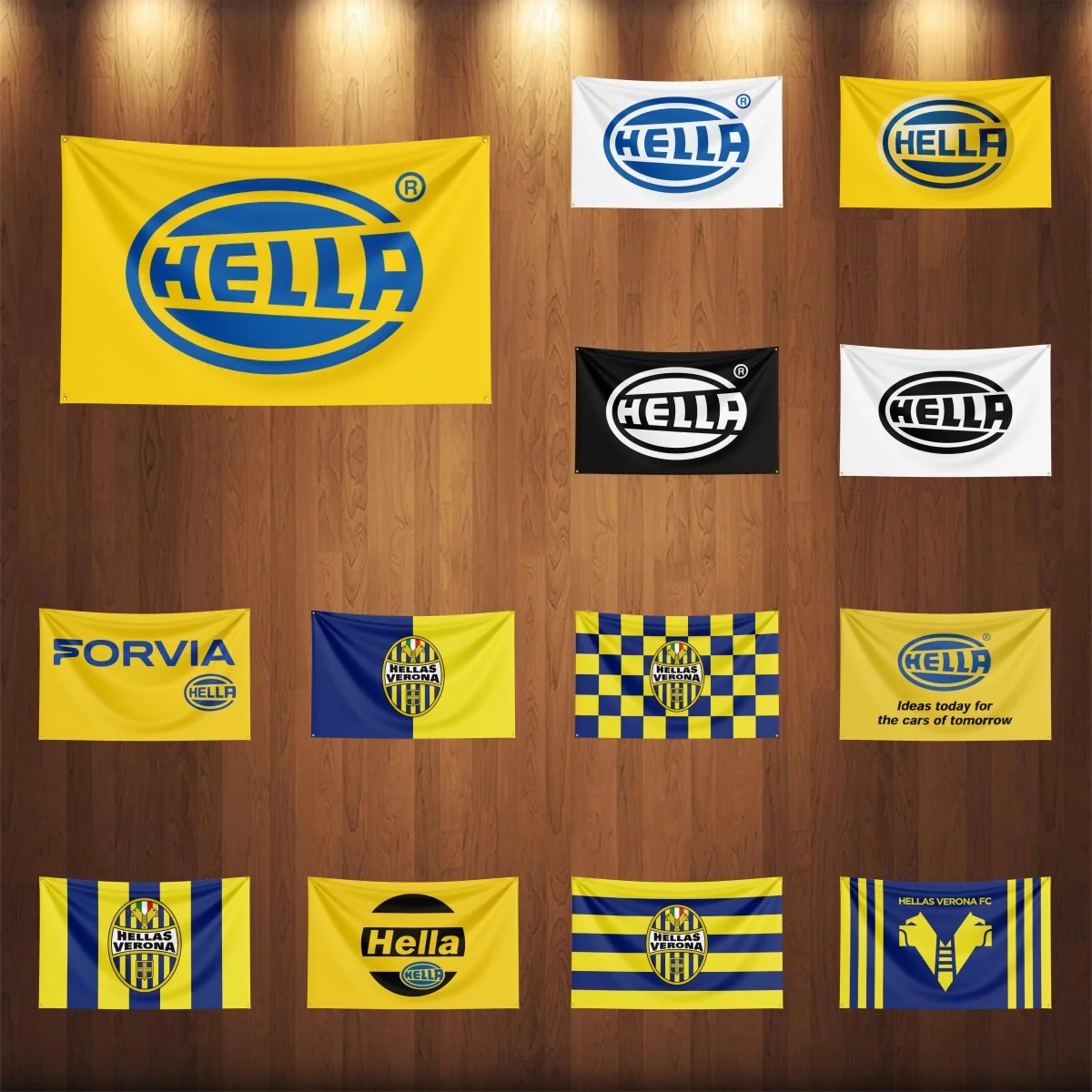 

3x5ft H-Hellas Auto Parts Flag Room Decor Flag Outdoor Decorations Flags for Rooms