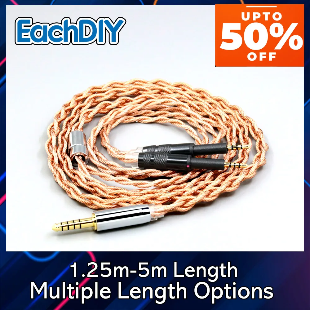 

Graphene Mixed Shielding Coaxial 7N OCC Earphone Cable For DROP + Grell OAE1 OAE2 Headphone 9029