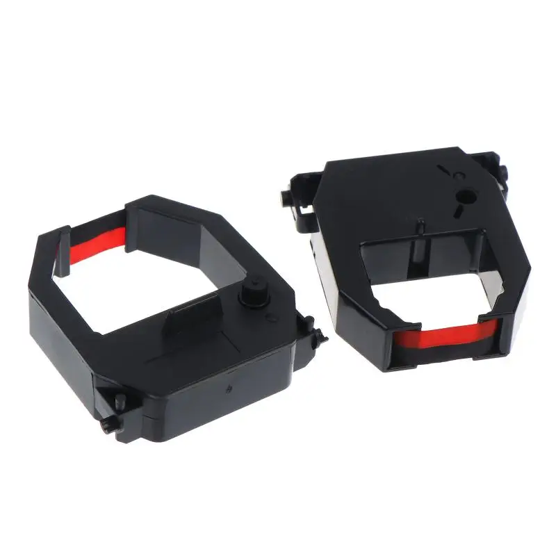 Time Clock Ribbon  Red Black Ink Colors for Office Electronic Time Clock Recorder Machine