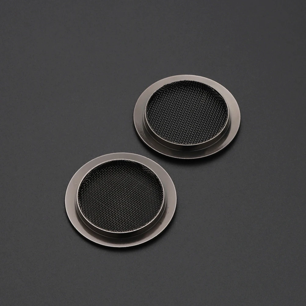 

2 Pcs Duobaoqin Net Cover Copper Guitar Sound Hole Covers Resonator Acoustic Enhance Appearance Easy Install Remove Gifts