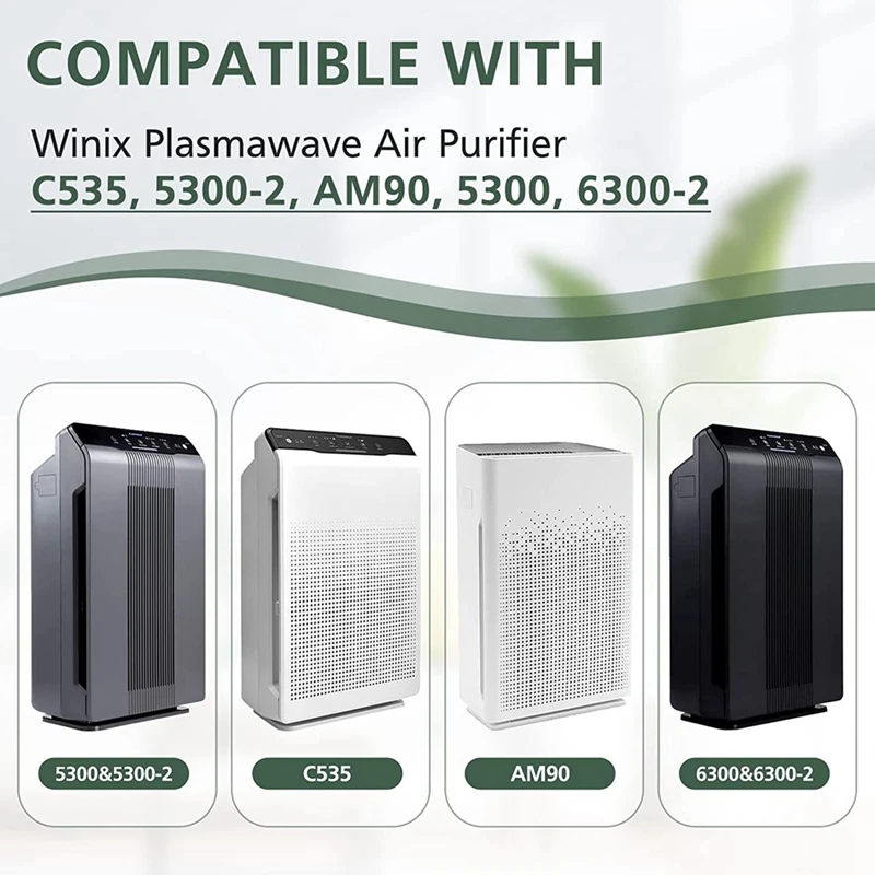 115115   Suku Cadang Pengganti Filter untuk Winix Plasmawave C535, 5300-2, 6300-2, 5300, 6300, P300, AM90, 9000, 5000, 5000B, C909