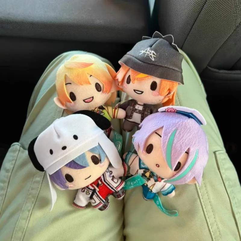 

Hatsune Miku Kawaii Project Sekai Fan Series Vivid BAD SQUAD Akt Nunu Body Хлопковая кукла 10 см Плюшевая игрушка Брелок Подвеска Подарок Новый