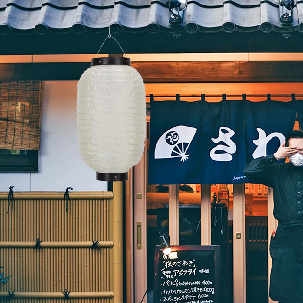 2pcs Japanese Satin Lantern Cloth Waterproof New Year Party Decoration Sushi Restaurant Decoration Scene Layout Props