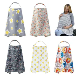 Breathable Baby Feeding Nursing Covers Mum Breastfeeding Nursing Poncho Cover Up Adjustable Privacy Apron Outdoors Nursing Cloth