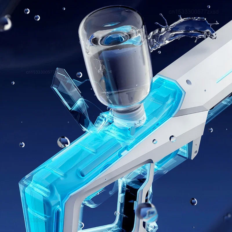 Xiaomi اللاسلكية المزدوجة الكهربائية التلقائي مدفع المياه سعة كبيرة 8 متر المدى وضع انفجار كهربائي الصيف الشاطئ في الهواء الطلق متعة الاطفال اللعب