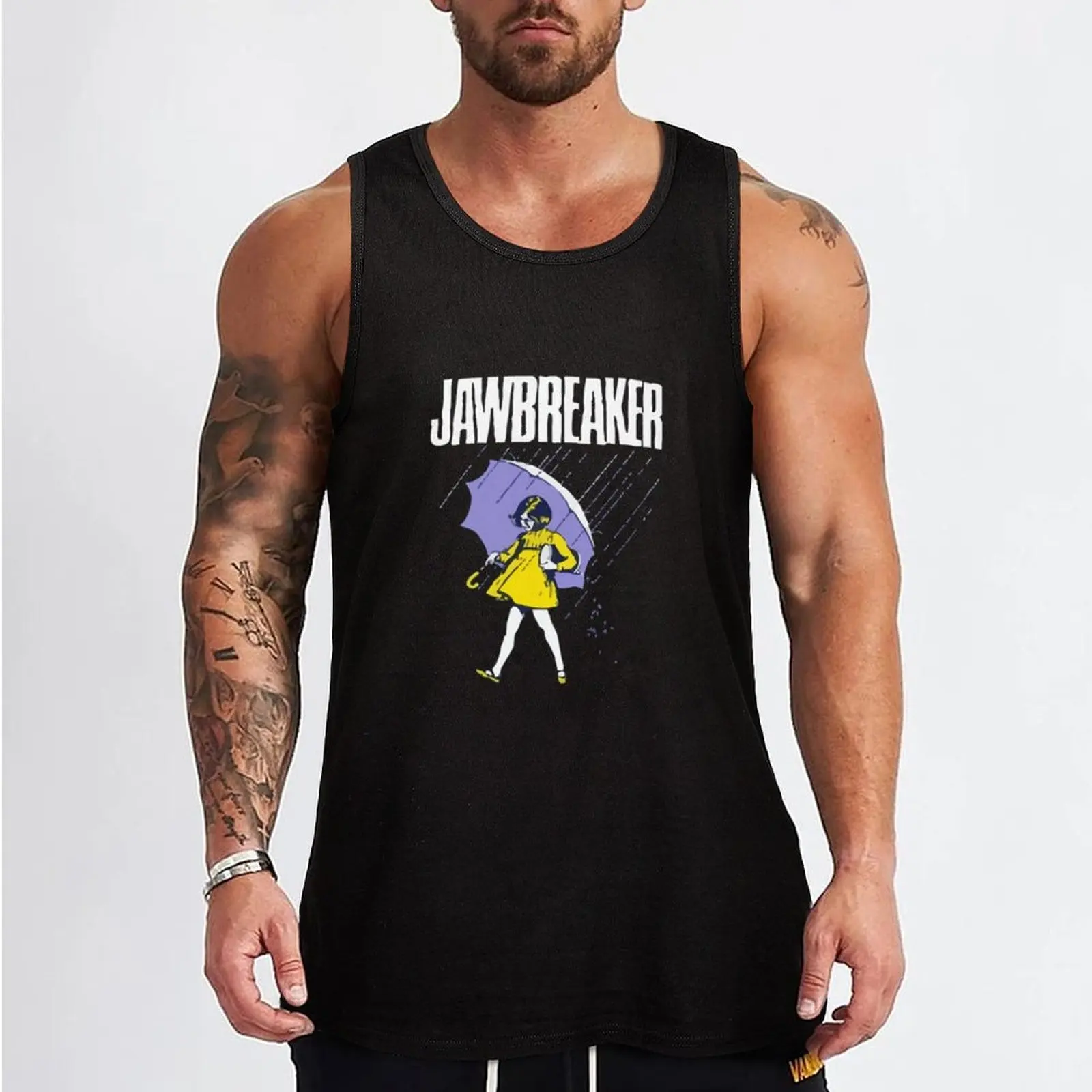 JAWBREAKER Essential Tank Top men gym summer clothes for men