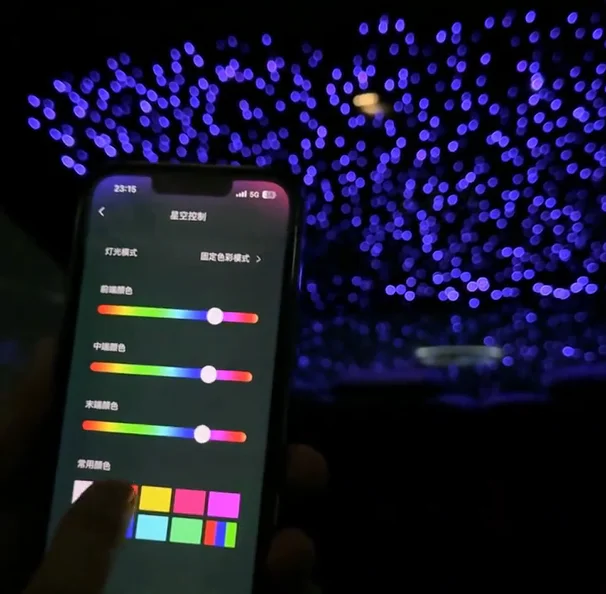 0.5mm Fiber Optic Romantic Starry Sky Light Kit Starlight Headliner Kit Auto