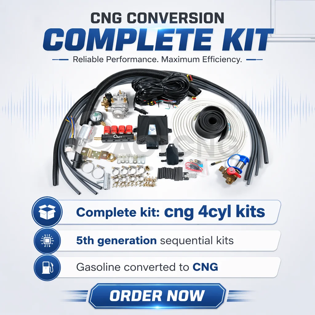 ACT CNG  Dual Fuel Conversion Kits Gas Equipment  MP48 Kits for  Car Engine 5rd 4cylinder Sequential Direct Injection