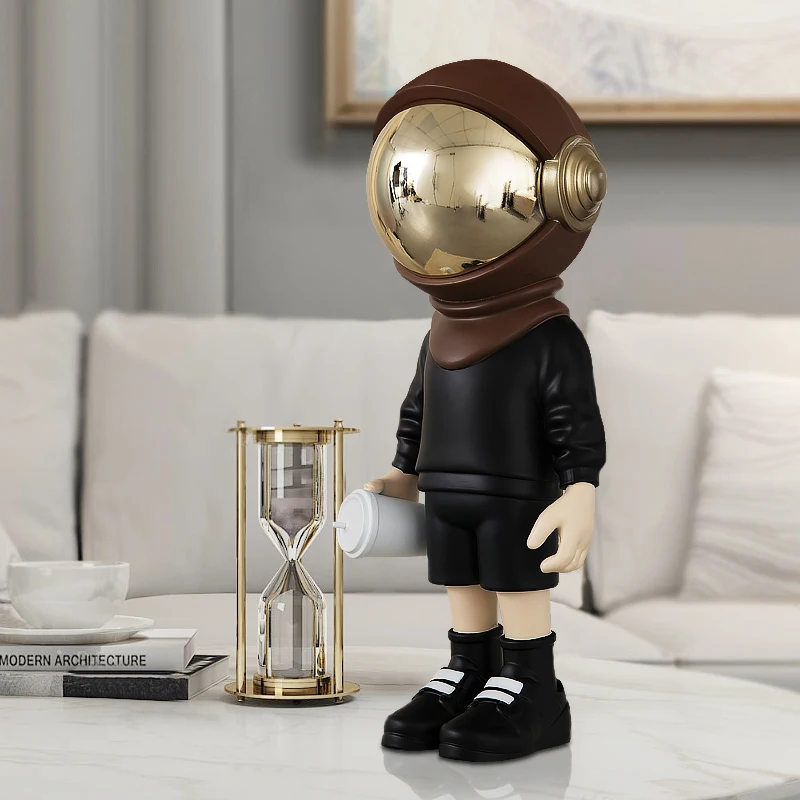 

Creative Astronaut Statues And Aculptures Art Home Decor Figures Desk Accessories Luxury Living Room Decoration Office Ornaments