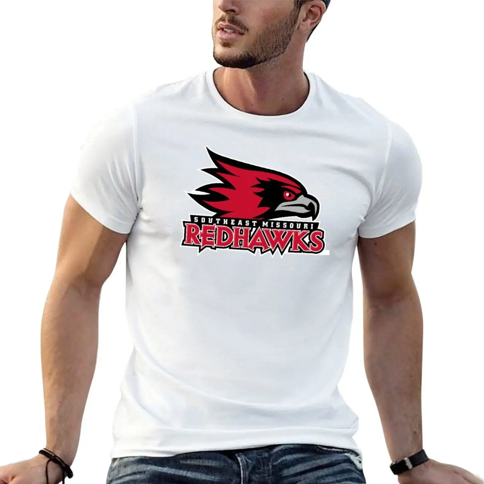 

Southeast Missouri Redhawks T-Shirt anime t shirts for man man t shirts graphic funny t shirts man T-shirt