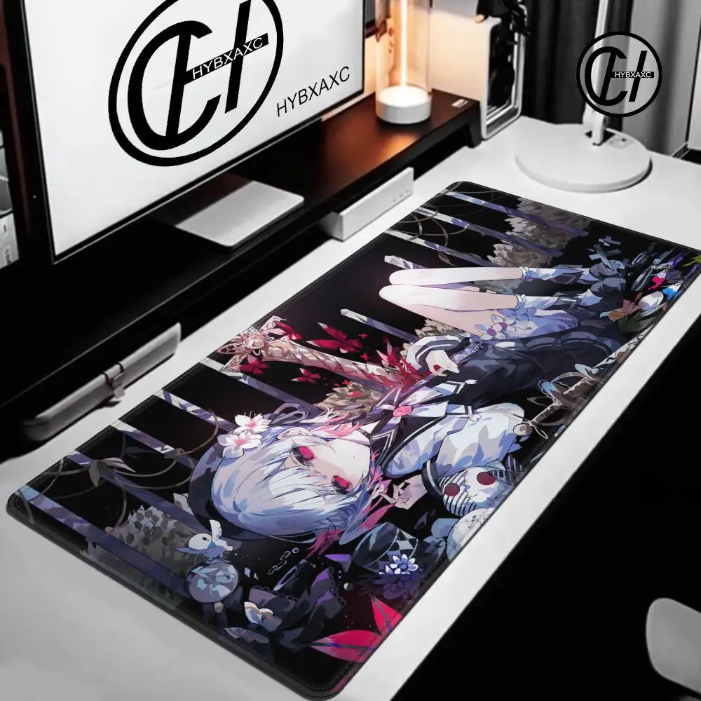 

Игровой коврик для мыши Mahou Shoujo No Majo Saiban, коврик для компьютерной клавиатуры Magic Girl Witch Trial, резиновый нескользящий коврик для мыши для ноутбука