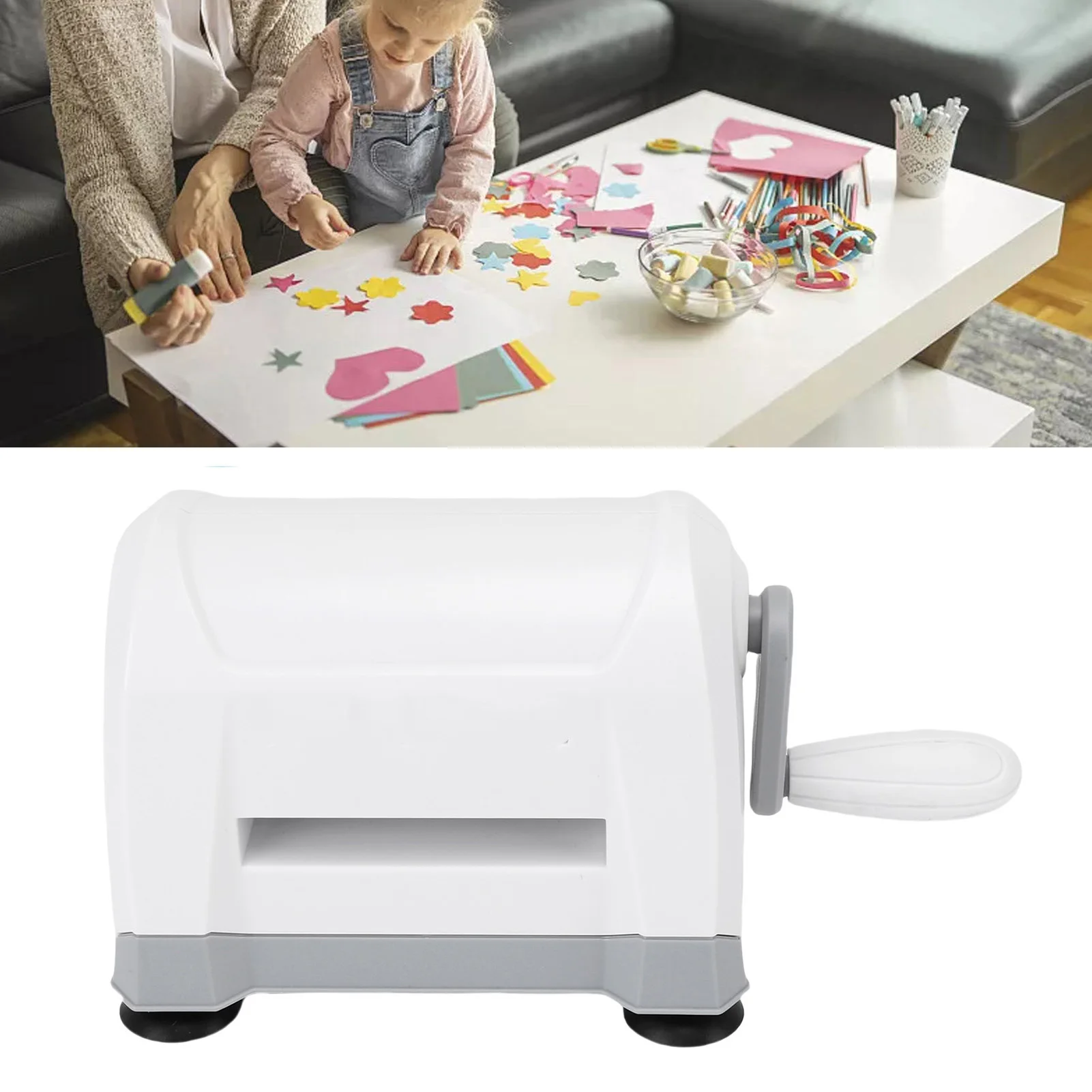 

Manual Portable Die Cutting Machine Card Making Machine Scrapbooking Card Making Die Cutting Tool for 3 Inch Or Smaller Dies