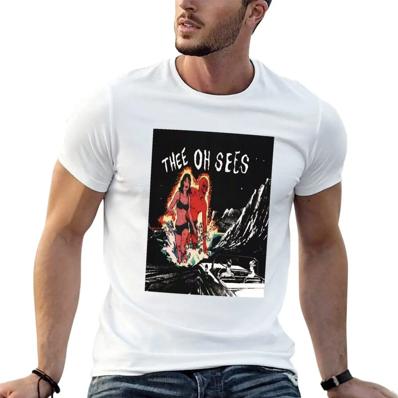T-shirt The Truth About Thee Oh Sees pour homme, t-shirts en coton pour homme